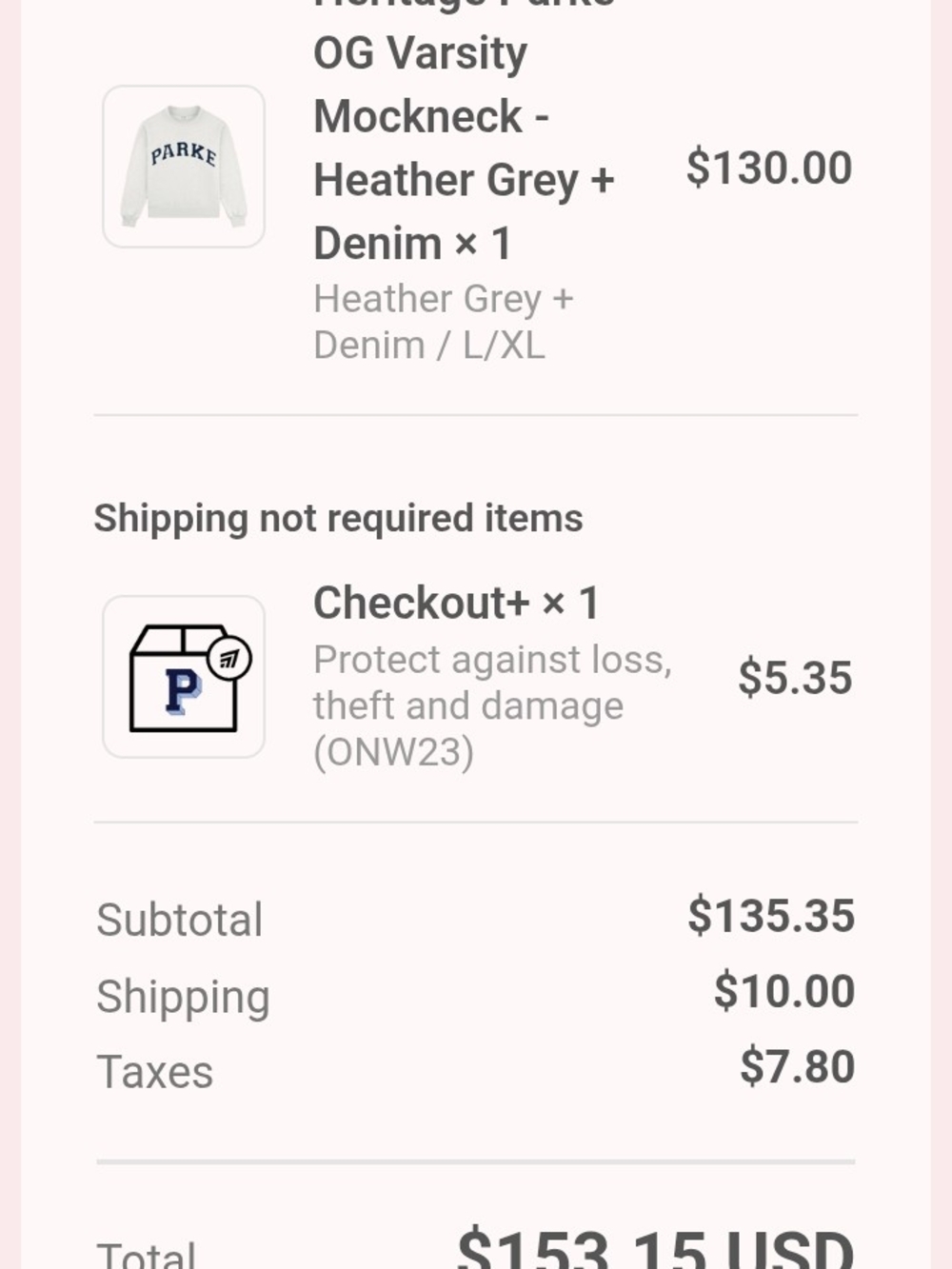 Parke hoodie heather grey Not for sale until it arrives